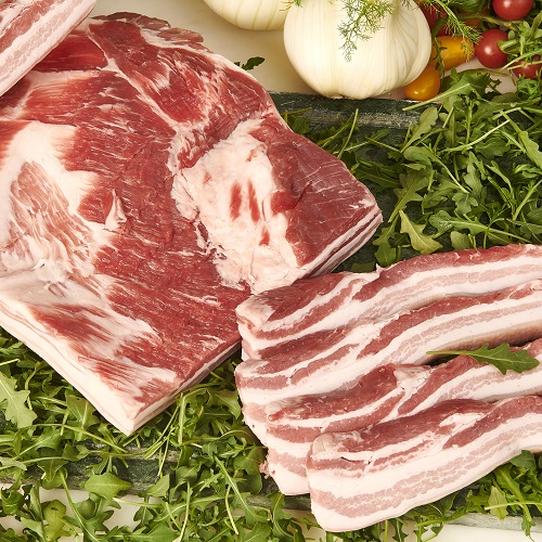 Pancetta Di Suino Fresca – 500 Gr.