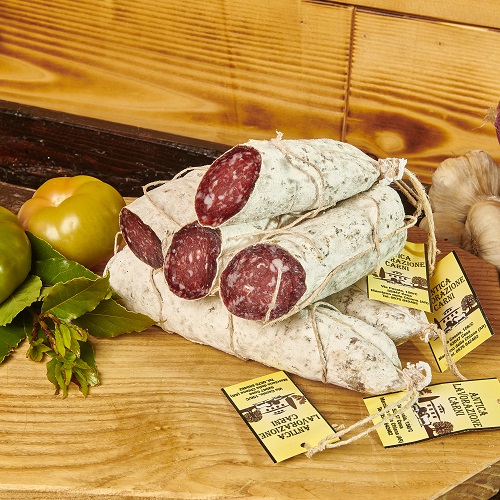 Salame di carne Chianina I.G.P. Stagionato - 500 gr.