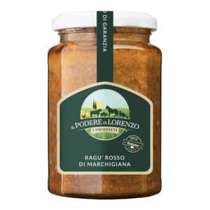 Ragù rosso di Marchigiana a marchio Il Podere Di Lorenzo