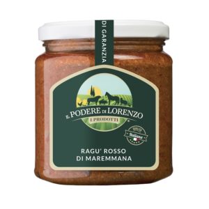Ragù rosso di maremmana a marchio Il Podere Di Lorenzo