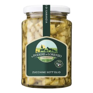 Zucchine sott'olio a marchio Il Podere Di Lorenzo