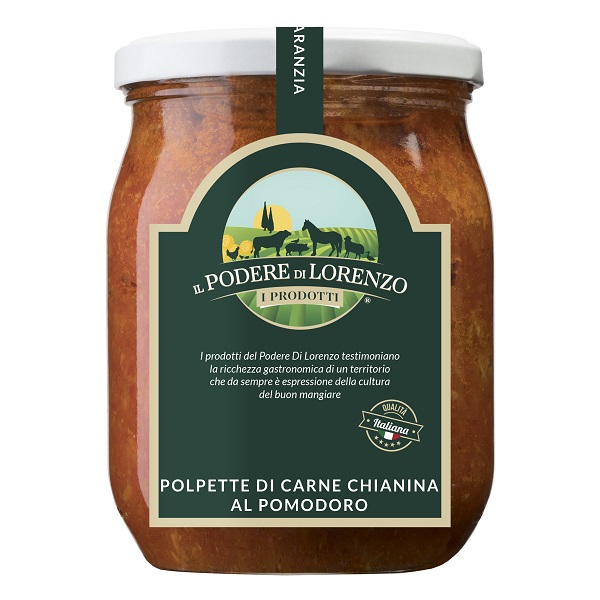 Polpette Di Carne Chianina Al Pomodoro (520 Gr.)