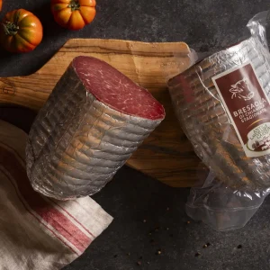 Bresaola di chianina IGP stagionata a marchio Antica Lavorazione Carni
