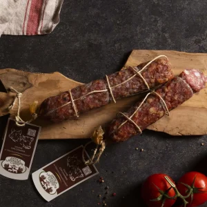 Salame con chianina IGP a marchio Antica Lavorazione Carni